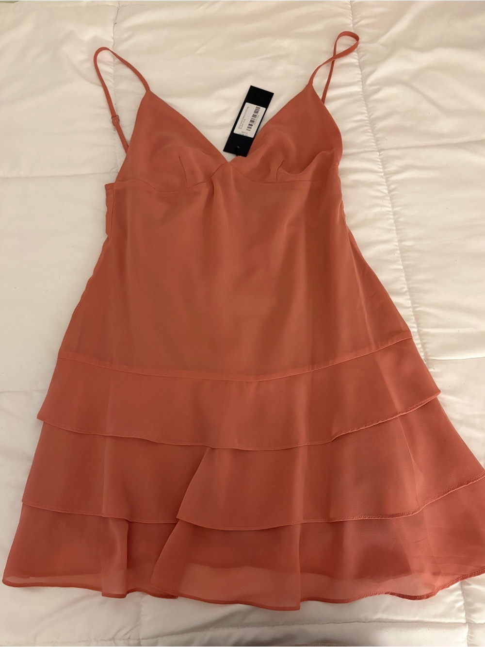 NWT Motel Rocks Riasi Mini Dress In Chiffon - Picture 4 of 5